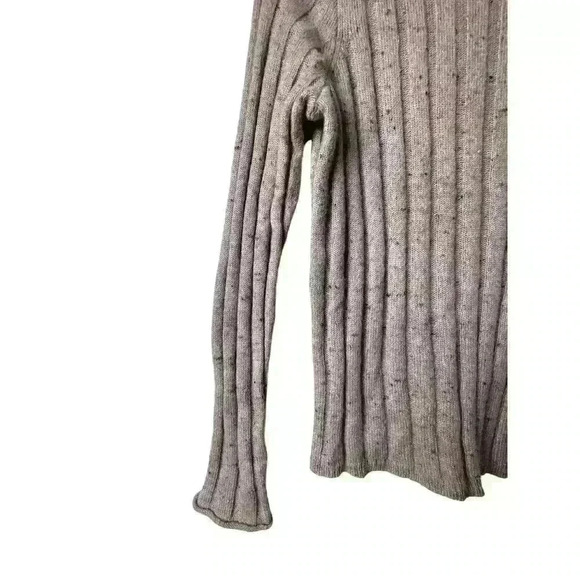 Madewell PINKISH BEIGE Donegal Evercrest Turtleneck Sweater Women's Small - Picture 8 of 12